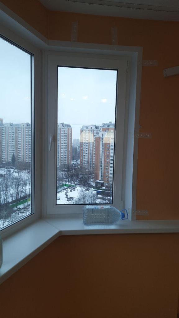 Установка пластиковых окон Rehau по адресу - Москва, Широкая 7 к.1